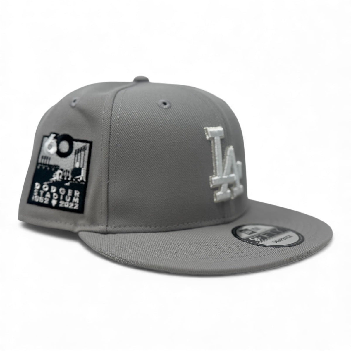 Los Angeles Dodgers 60th Anniversary Snapback Hat-Gray