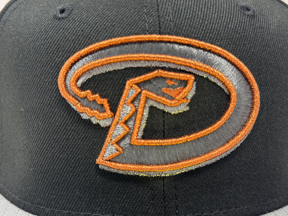 Arizona Diamondbacks 1998 Inaugural Season Fitted Hats-Black Storm Gray