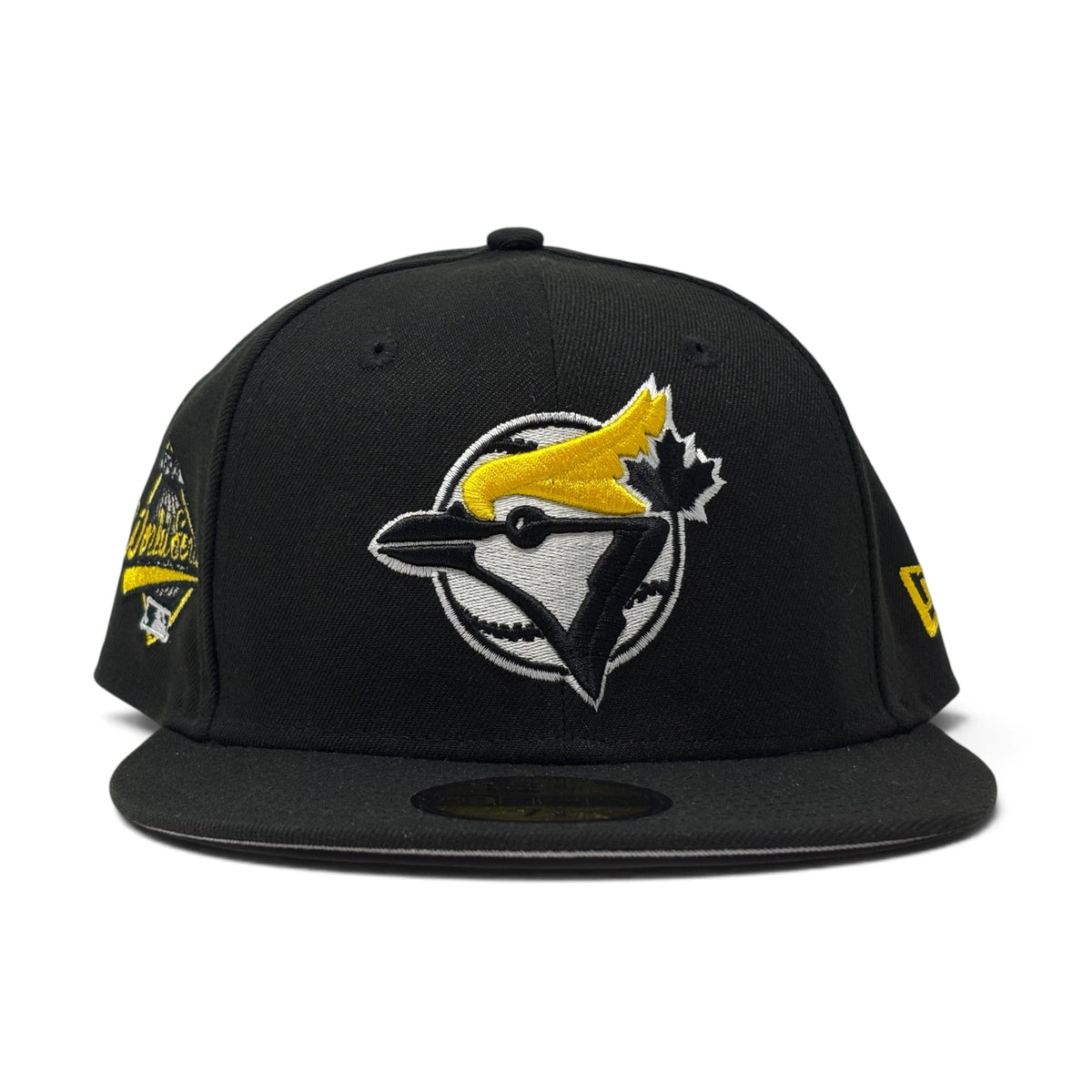 Toronto Blue Jays 1993 World Series "Black & Yellow" Pack Fitted Hat