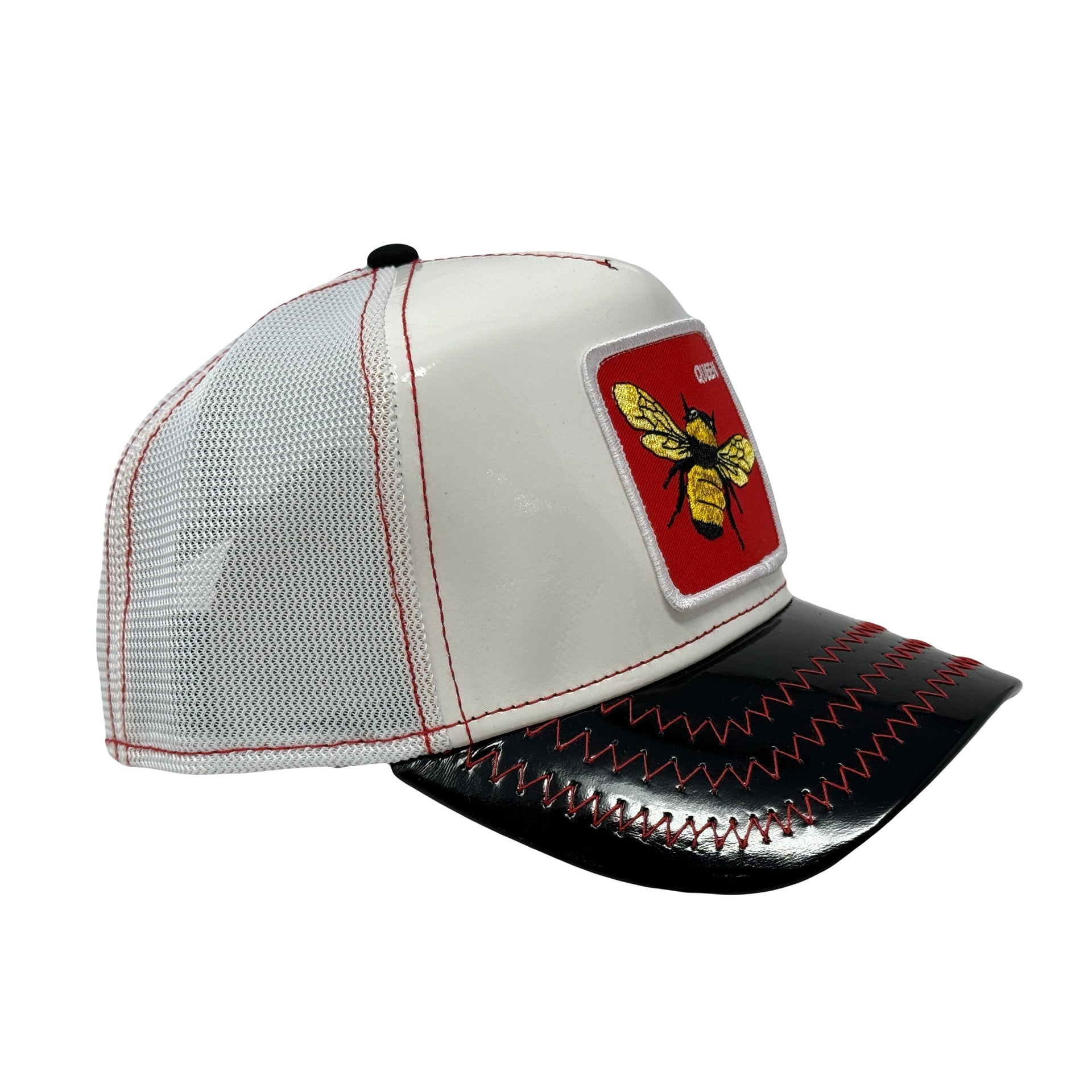 Goorin Bros. Queen Bee Patent Leather The Farm Trucker Hat