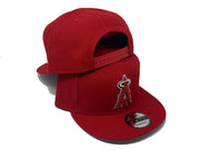 Red Los Angeles Dodgers Team Official Color New Era Snapback Hat