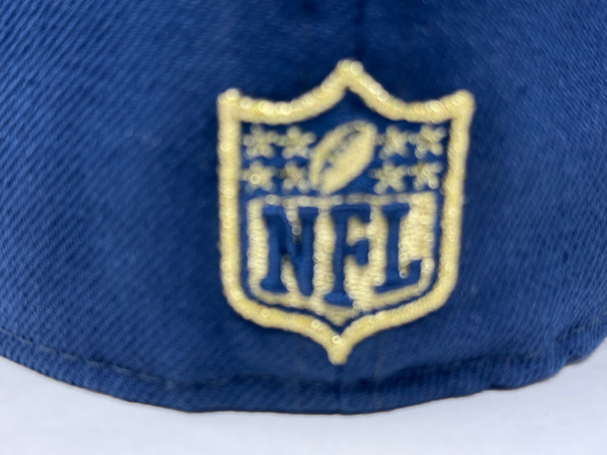 Los Angeles Rams New Era 59 fifty Fitted Hat Cap Navy Blue