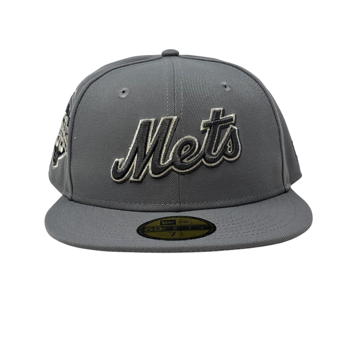 New York Mets 50th Anniversary 59Fifty New Era Fitted Hat-Gray