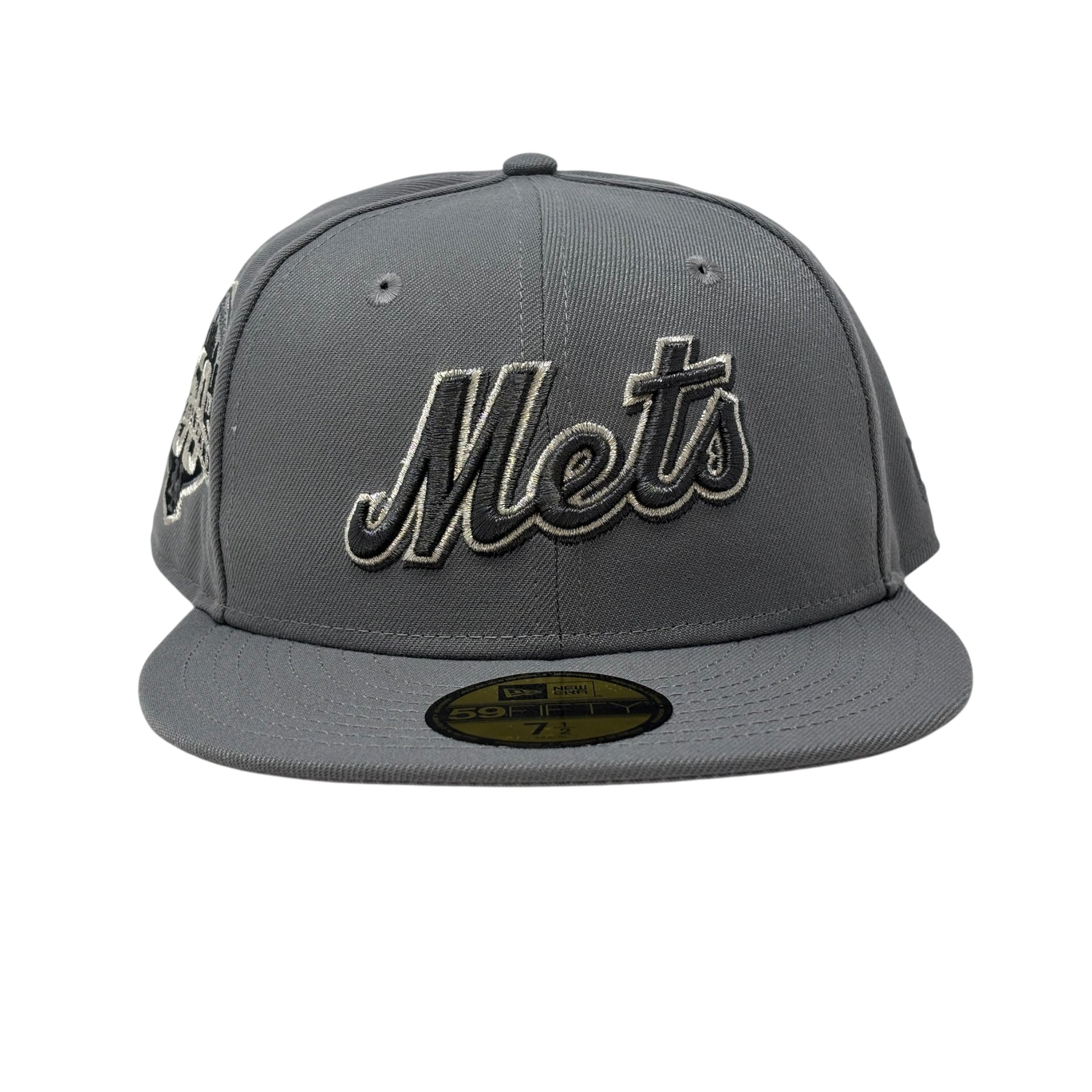 New York Mets 50th Anniversary 59Fifty New Era Fitted Hat-Gray