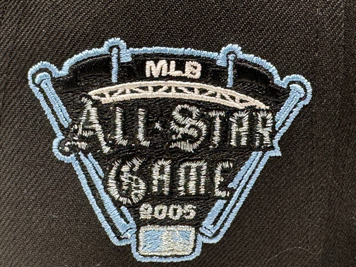 Detroit Tigers 2005 All Star Game Sliding Kitty New Era Fitted Hat-Black