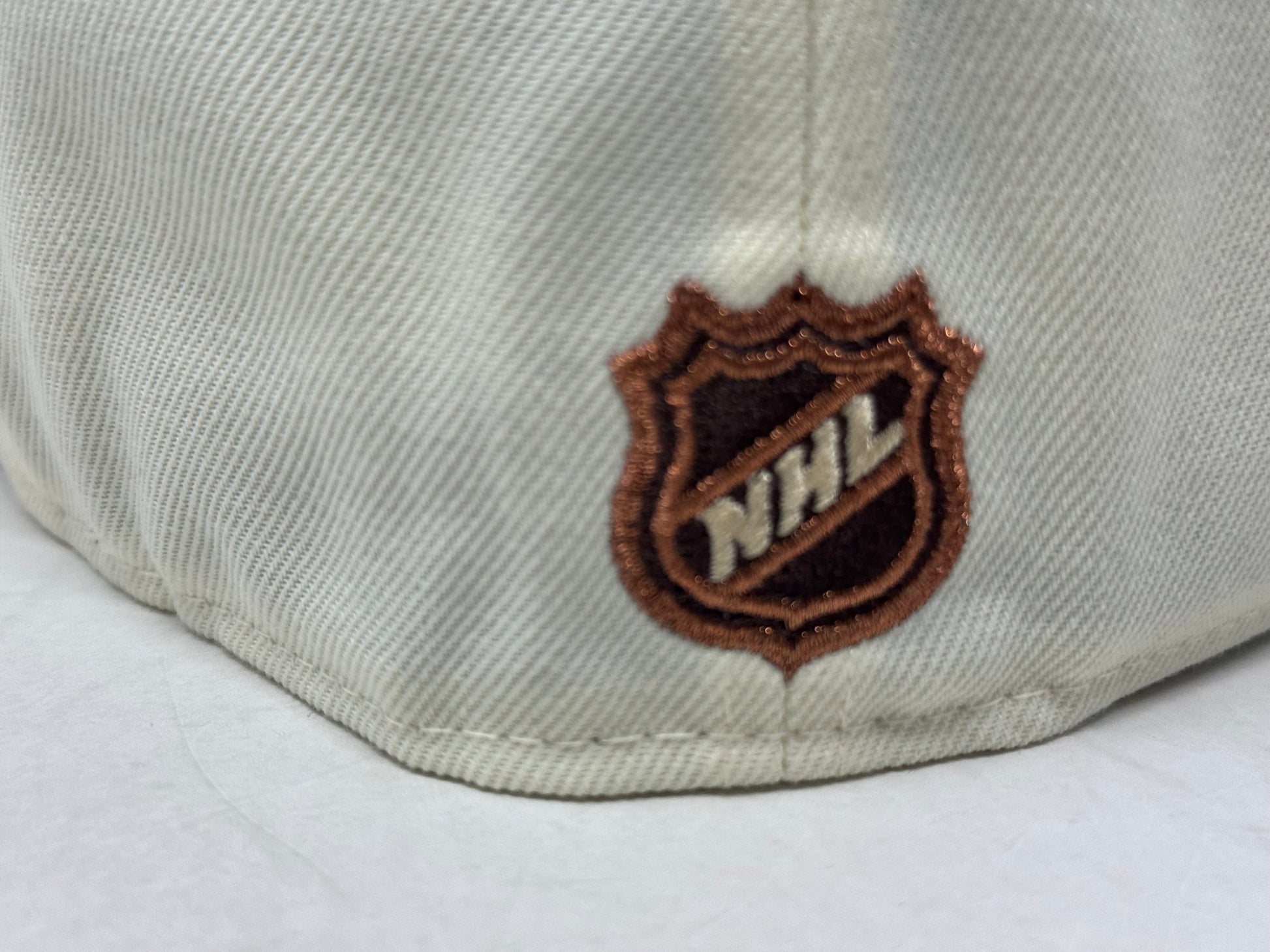 Anaheim Ducks Mascot Logo Fitted Hats-Chrome Real Tree