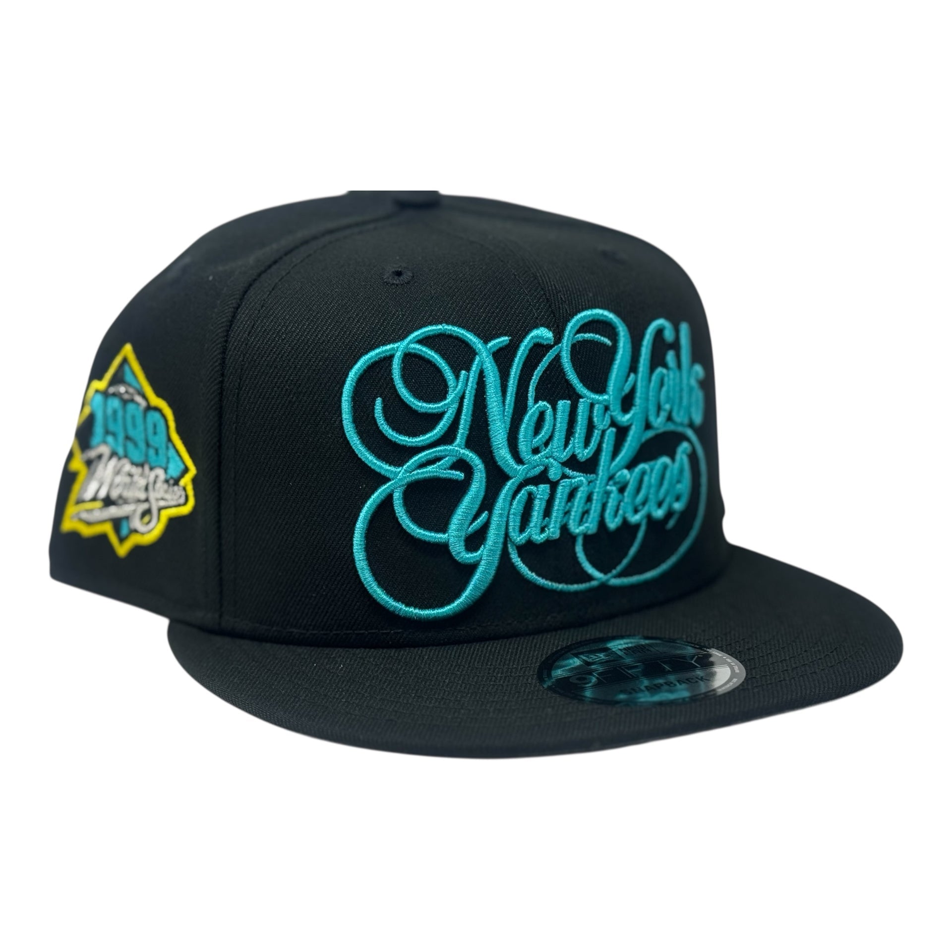 New York Yankees 1999 world Series Snapback Script Logo Hat (Gamma 11)