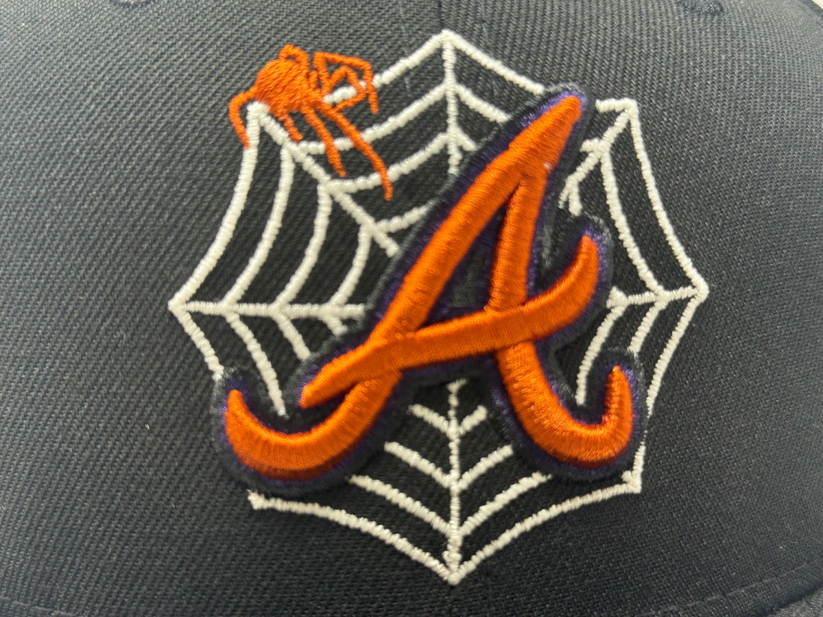 Atlanta Braves "Halloween Pack" Fitted Hats-Black