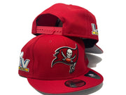 TAMPA BAY BUCCANEERS  55TH SUPER BOWL NEW ERA SNAPBACKS HAT