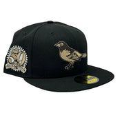 Baltimore Orioles 50th Anniversary Black 5950 New Era Fitted Hat