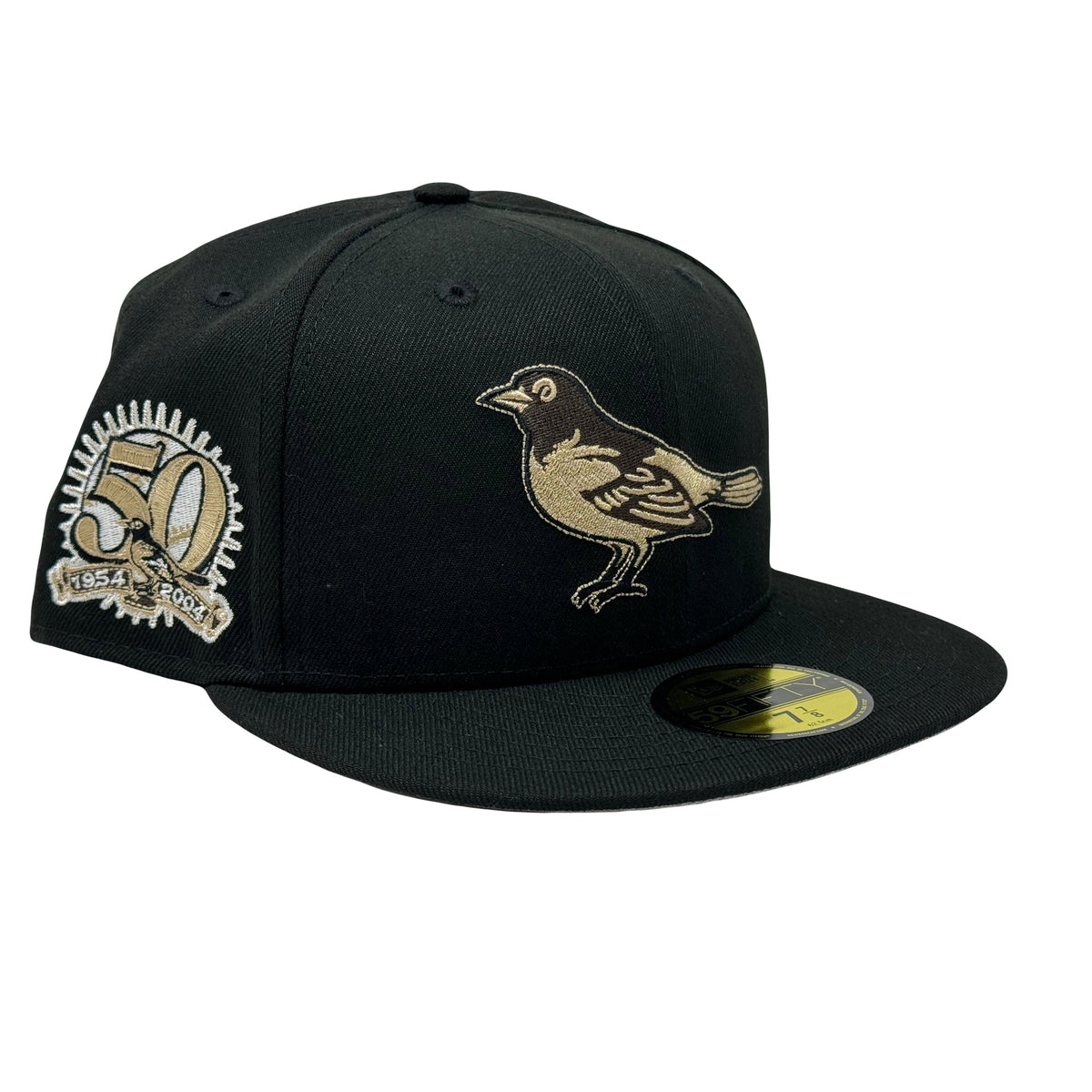 Baltimore Orioles 50th Anniversary Black 5950 New Era Fitted Hat