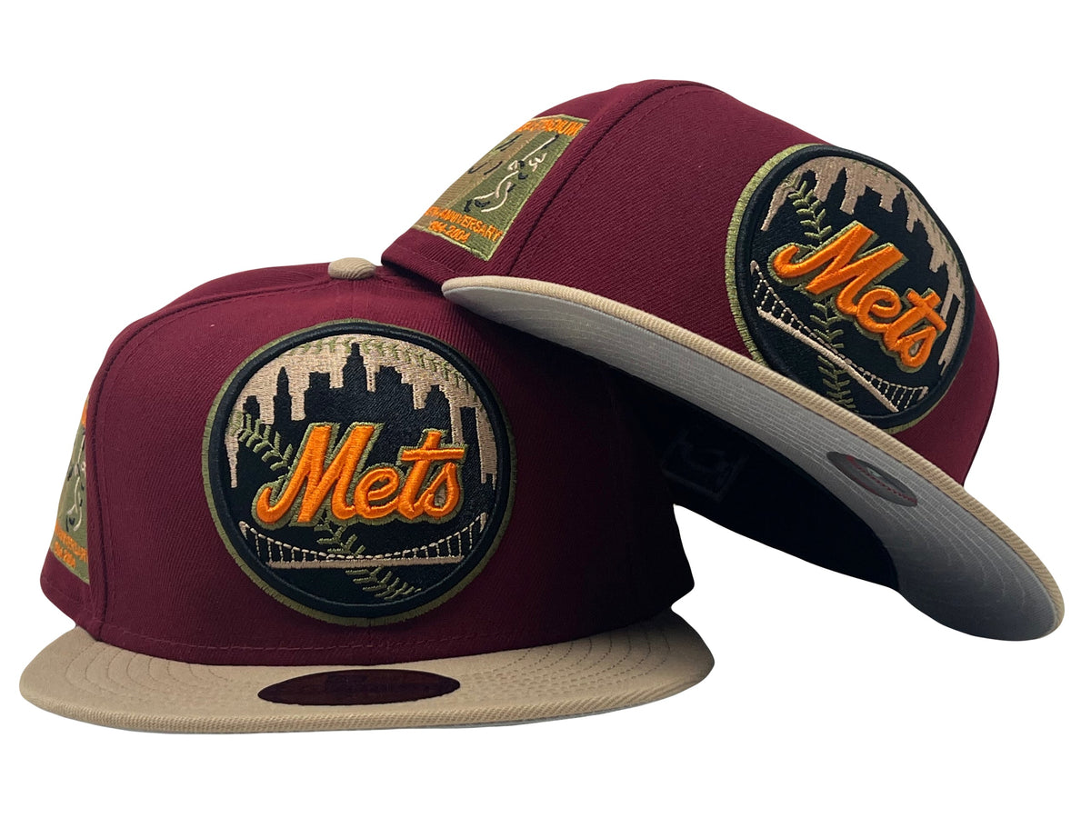 New York Mets Shea Stadium "Fall Foliage" Pack New Era Fitted Hat 