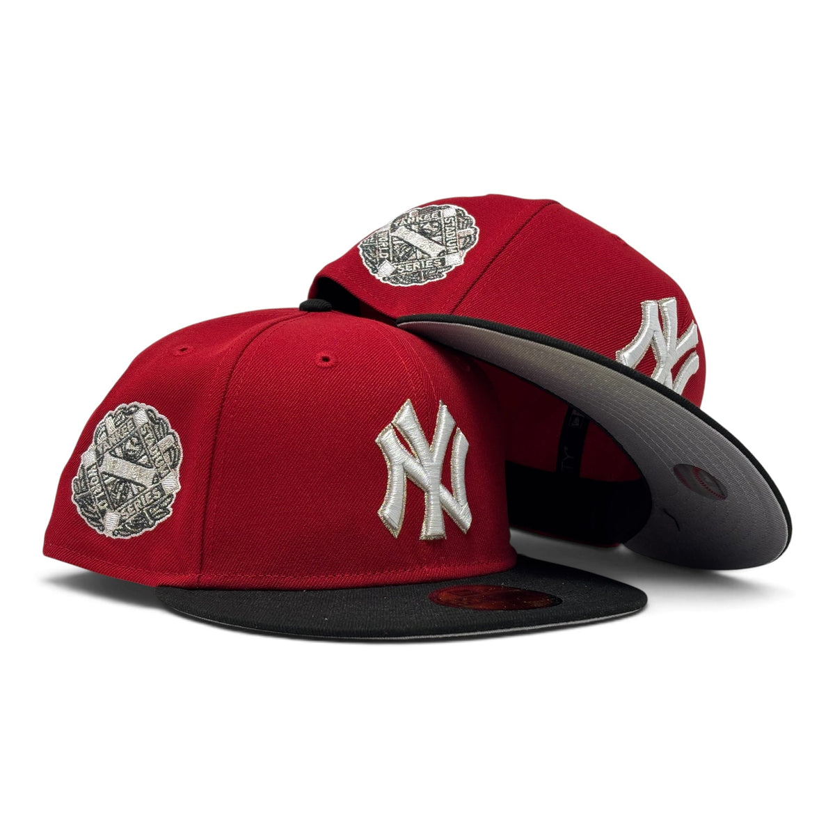 New York Yankees 1939 World Series 59Fifty New Era Fitted Hat-Red Black