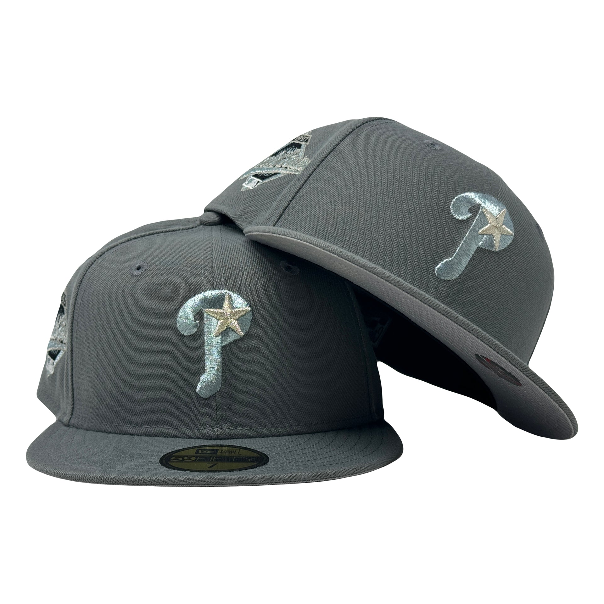 Philadelphia Phillies 1993 World Series Dark Gray 59Fifty New Era Fitted Hat