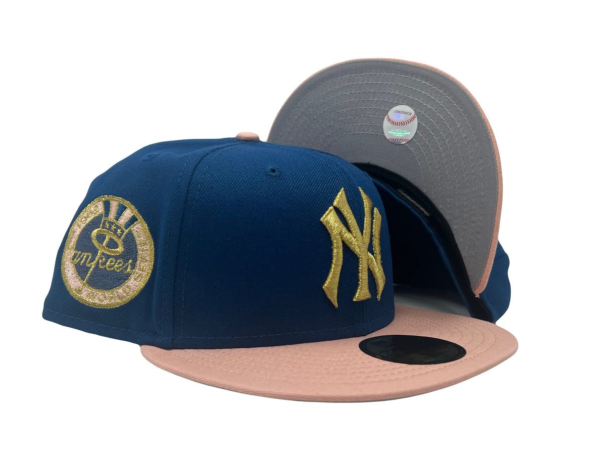 Sea-Shore Blue NY Yankees 1962 World Series New Era Fitted Hat