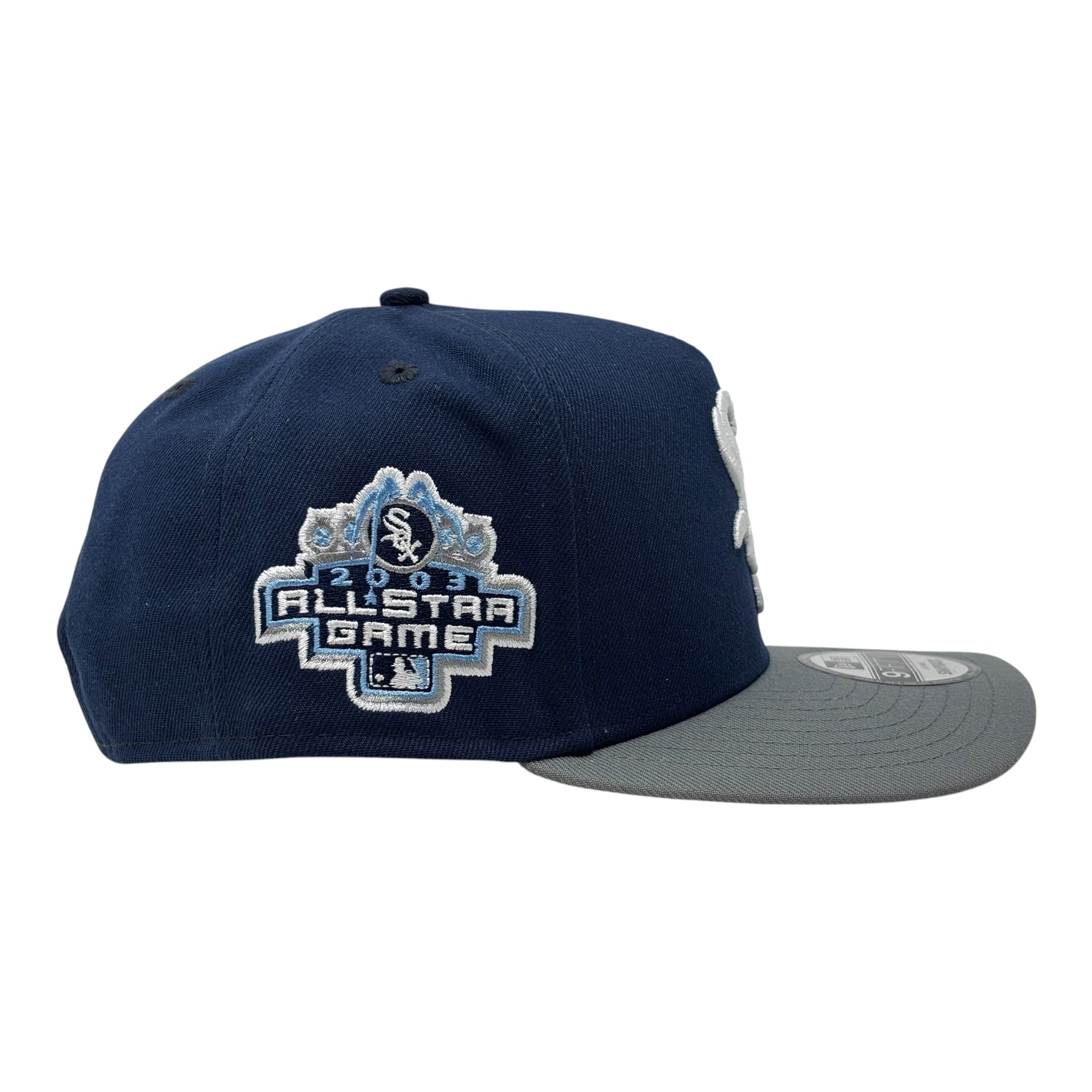 Chicago White Sox All Star Game 2003 9Fifty A-Frame Snapback Hats-Navy
