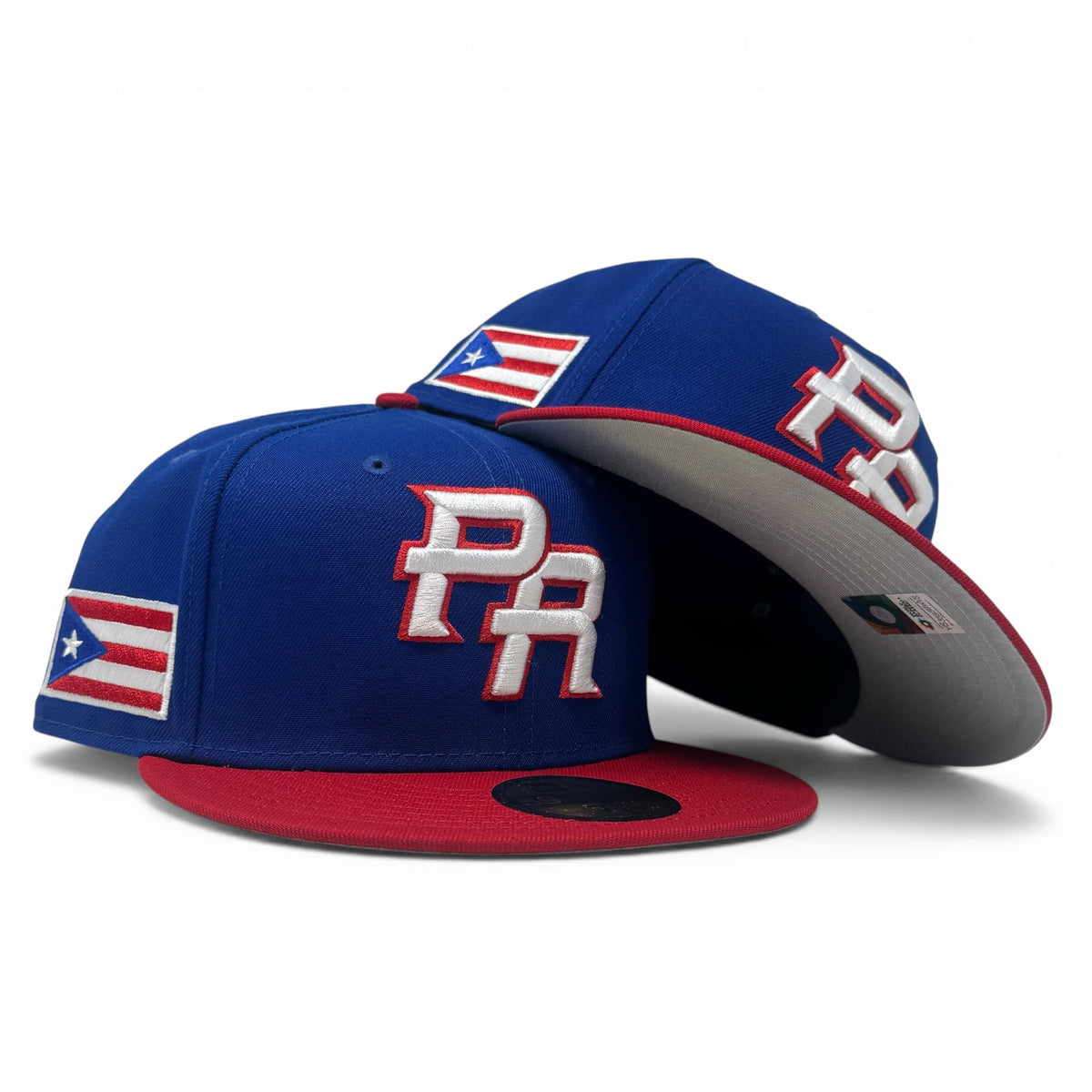 Puerto Rico 2026 World Baseball Classic 59FIFTY Fitted Royal Blue/Red