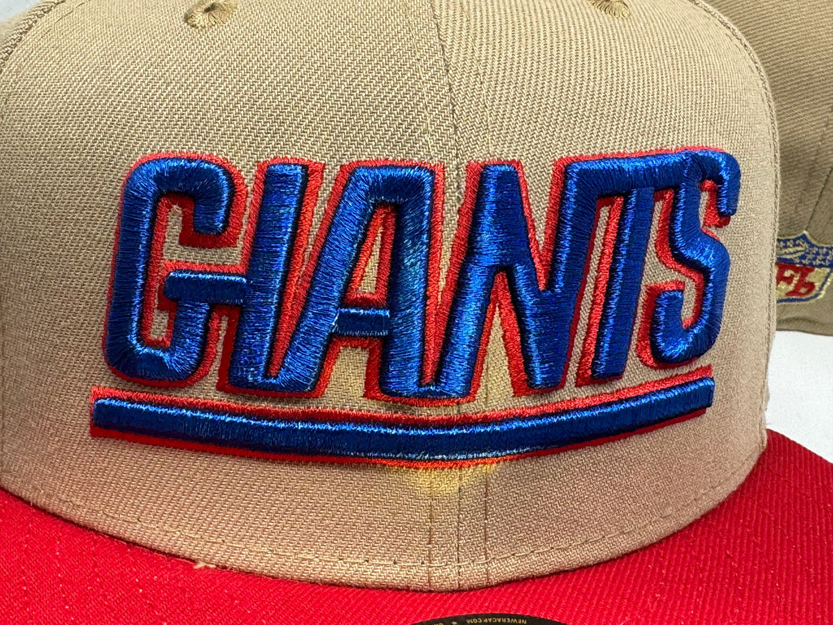 New York Giants 21st Super Bowl Champions New Era Fitted Hat