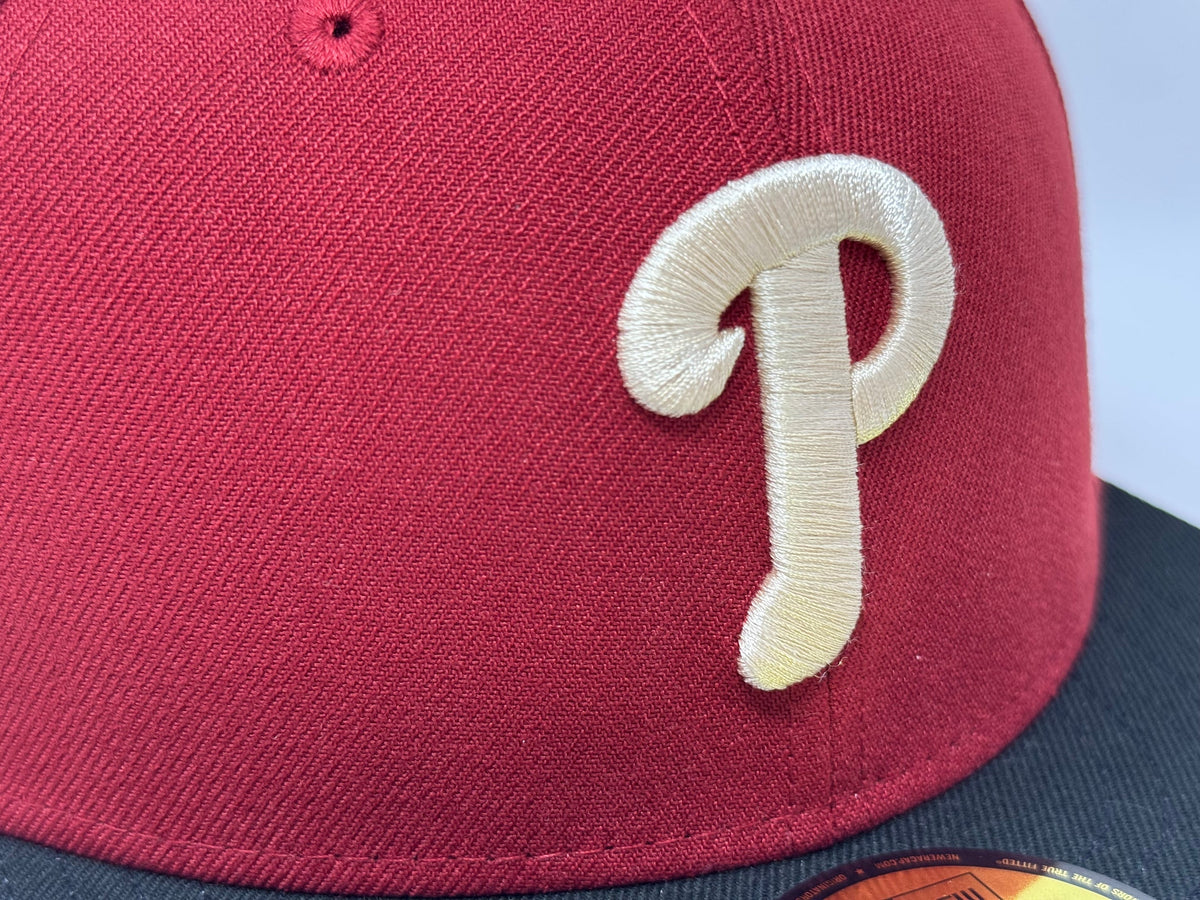 Philadelphia Phillies 1996 All Star Game Brick Red Fitted Hats