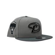 Arizona Diamondbacks 1998 Inaugural Season Gray 9Fifty New Era Snapback Hat