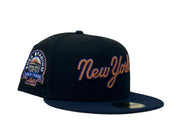 Black NY Mets 1964-2003 Shea Stadium New Era Fitted Hat