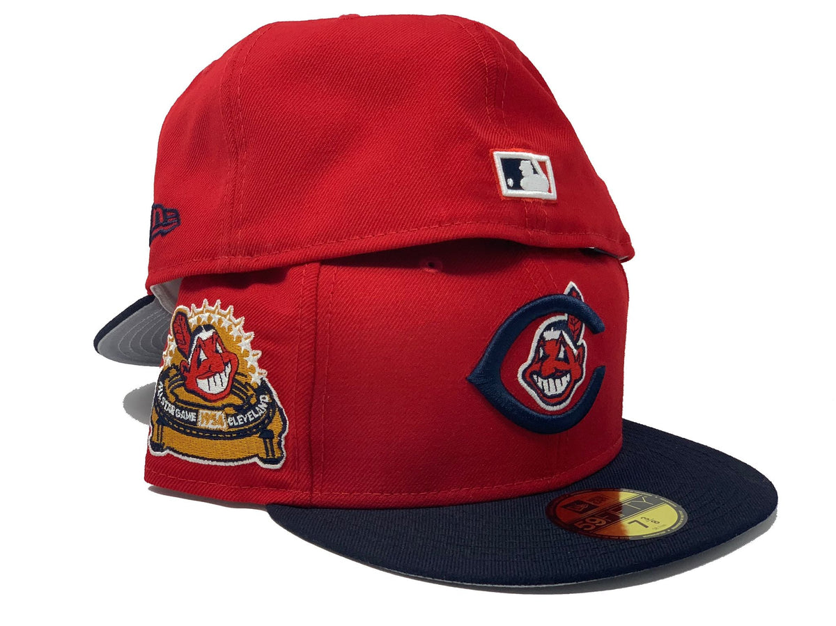 Red Cleveland Indians 1954 All Star Game 59fifty New Era Fitted Hat