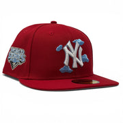 New York Yankees 2009 World Series Cloud Pack Fitted Hats-Red