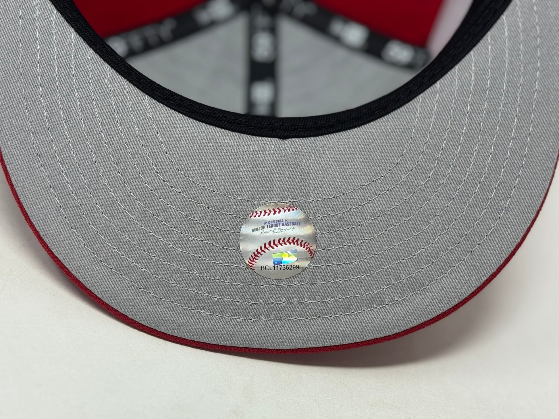 New York Yankees VS Mets Subway Series Fitted Hat-Red