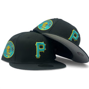 Pittsburgh Pirates 1974 All Star New Era Fitted Hats to Match Gamma 11