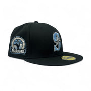 Seattle Mariners 30th Anniversary Fitted Hats-Black