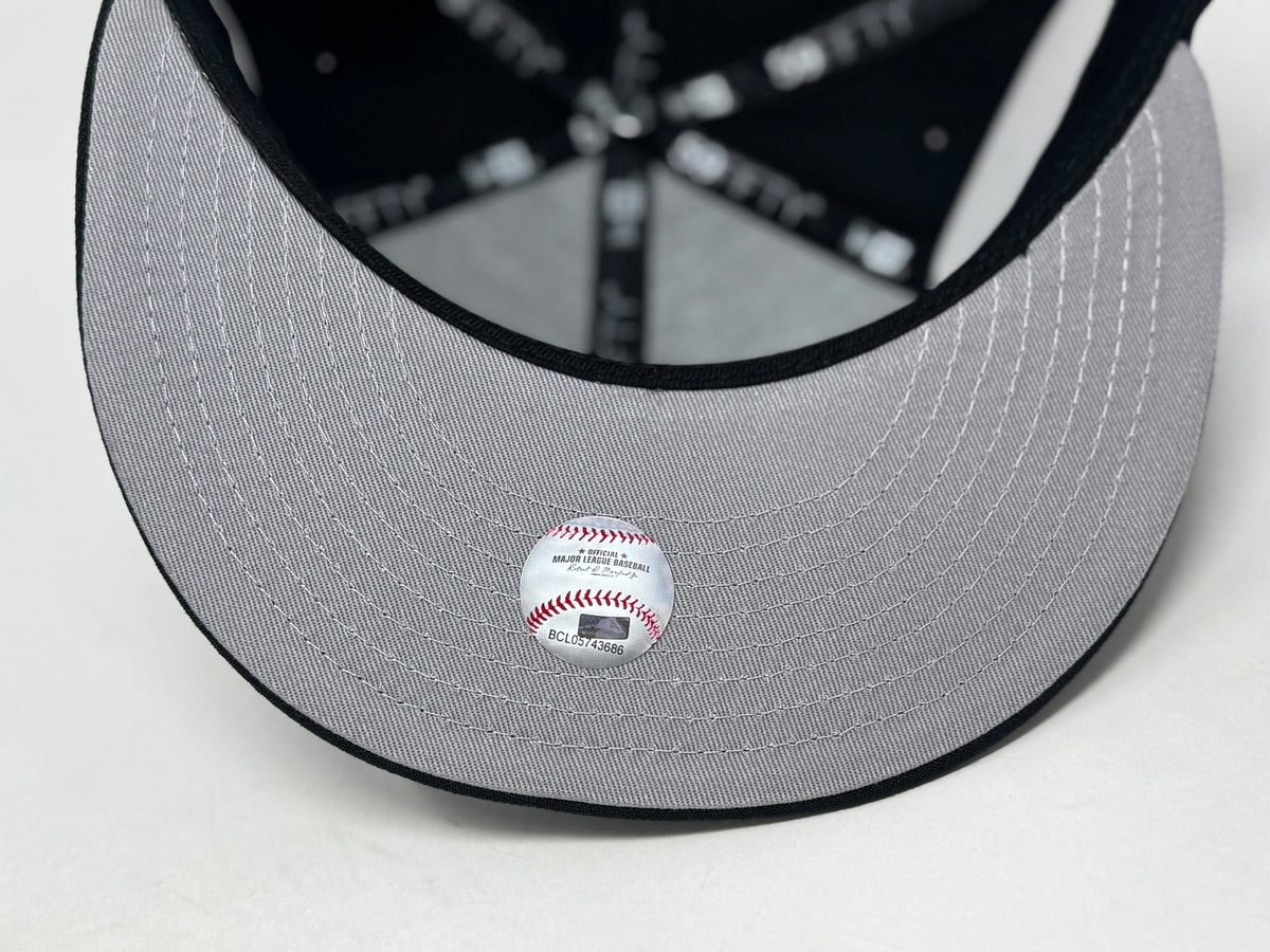 Los Angeles Angels 35th Anniversary Fitted Hat Black