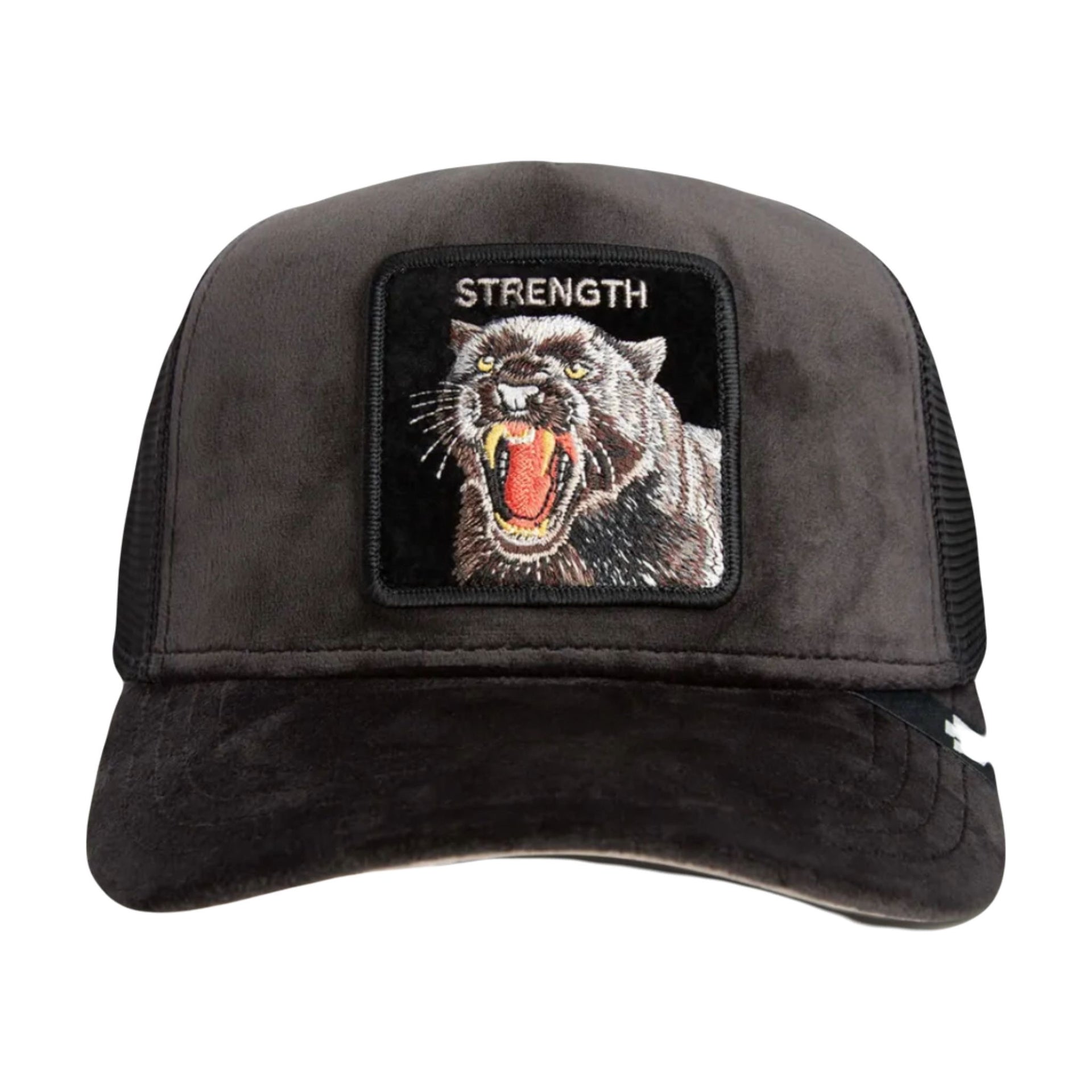 Panther Strength Velour Trucker