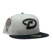 Arizona Diamondbacks 1998 Season Fitted Hats-White Black