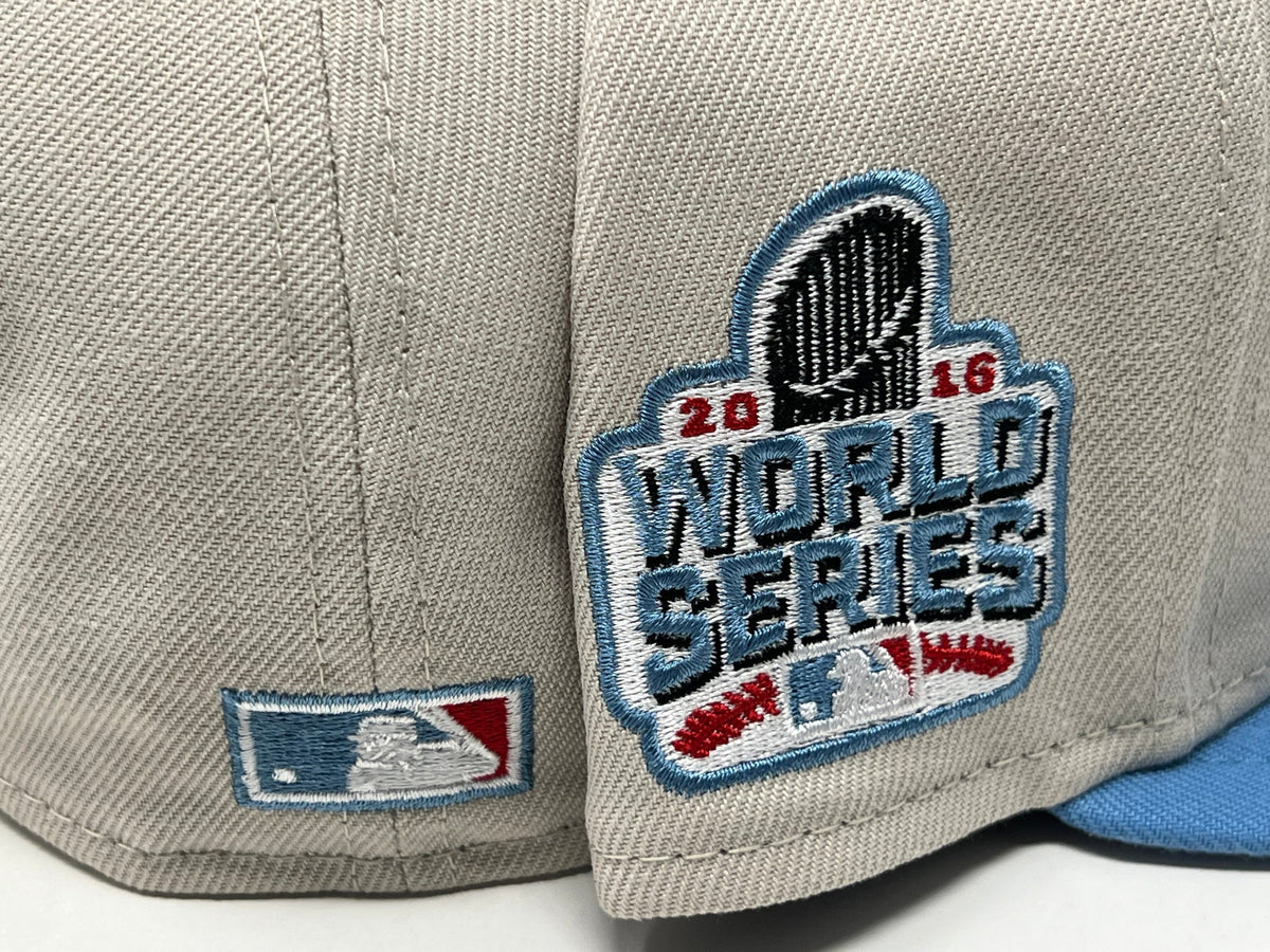 Chicago Cubs 2016 World Series "Stone Pack" New Era Fitted Hat