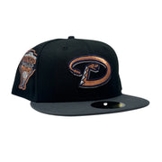 Arizona Diamondbacks 1998 Inaugural Season Black Fitted Hats