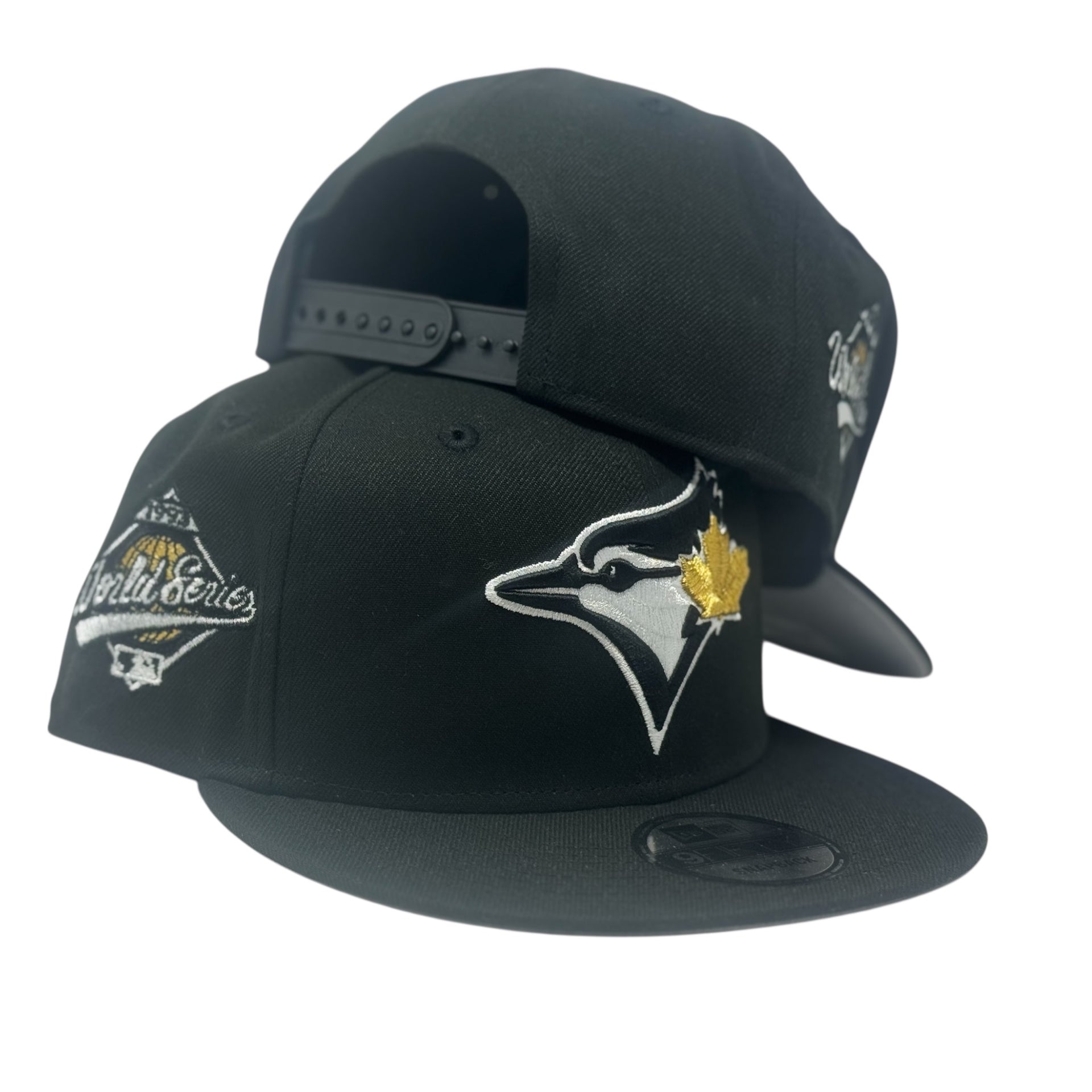 Toronto Blue Jays 1993 World Series Snapback hat-Black