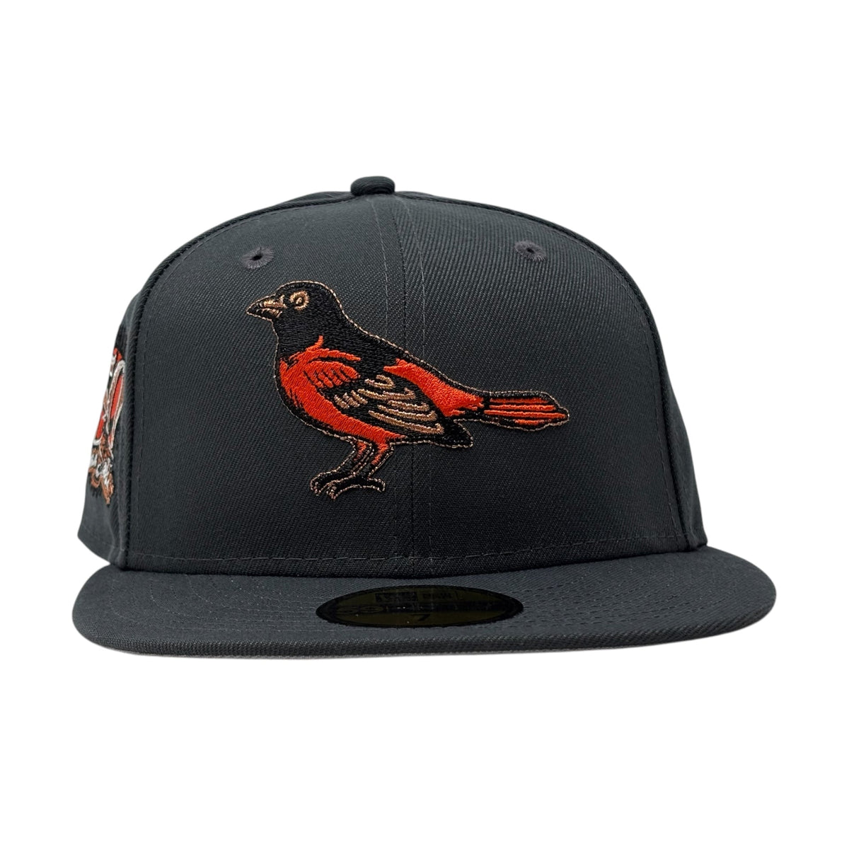 Baltimore Orioles 50th Anniversary 59Fifty New Era Fitted Hats-Dark Gray