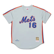 Dwight Gooden New York Mets 1986 Gray Authentic Jersey