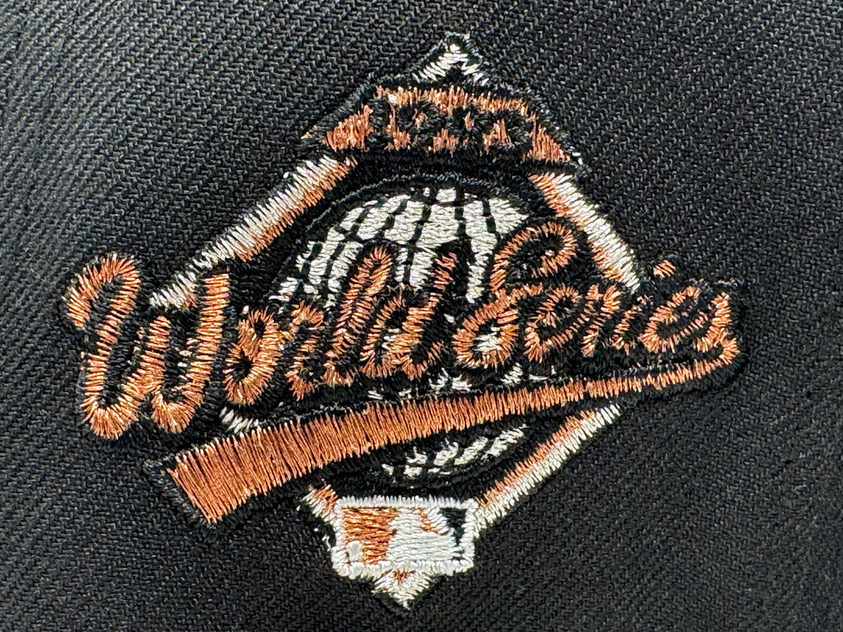 Toronto Blue Jays 1993 World Series Fitted Hats-Black