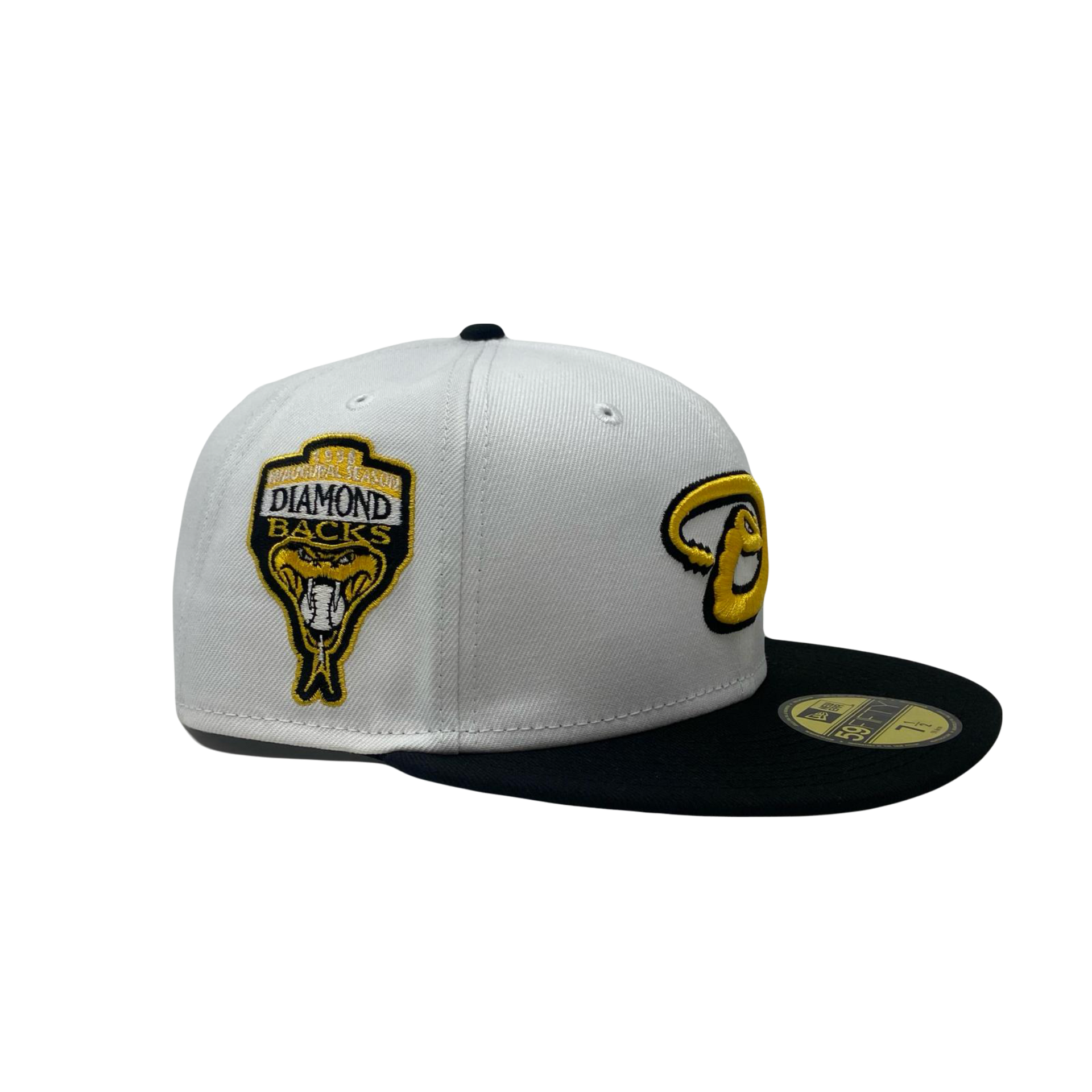 Arizona Diamondbacks 1998 Inaugural Season Gray Brim New Era Fitted Hat