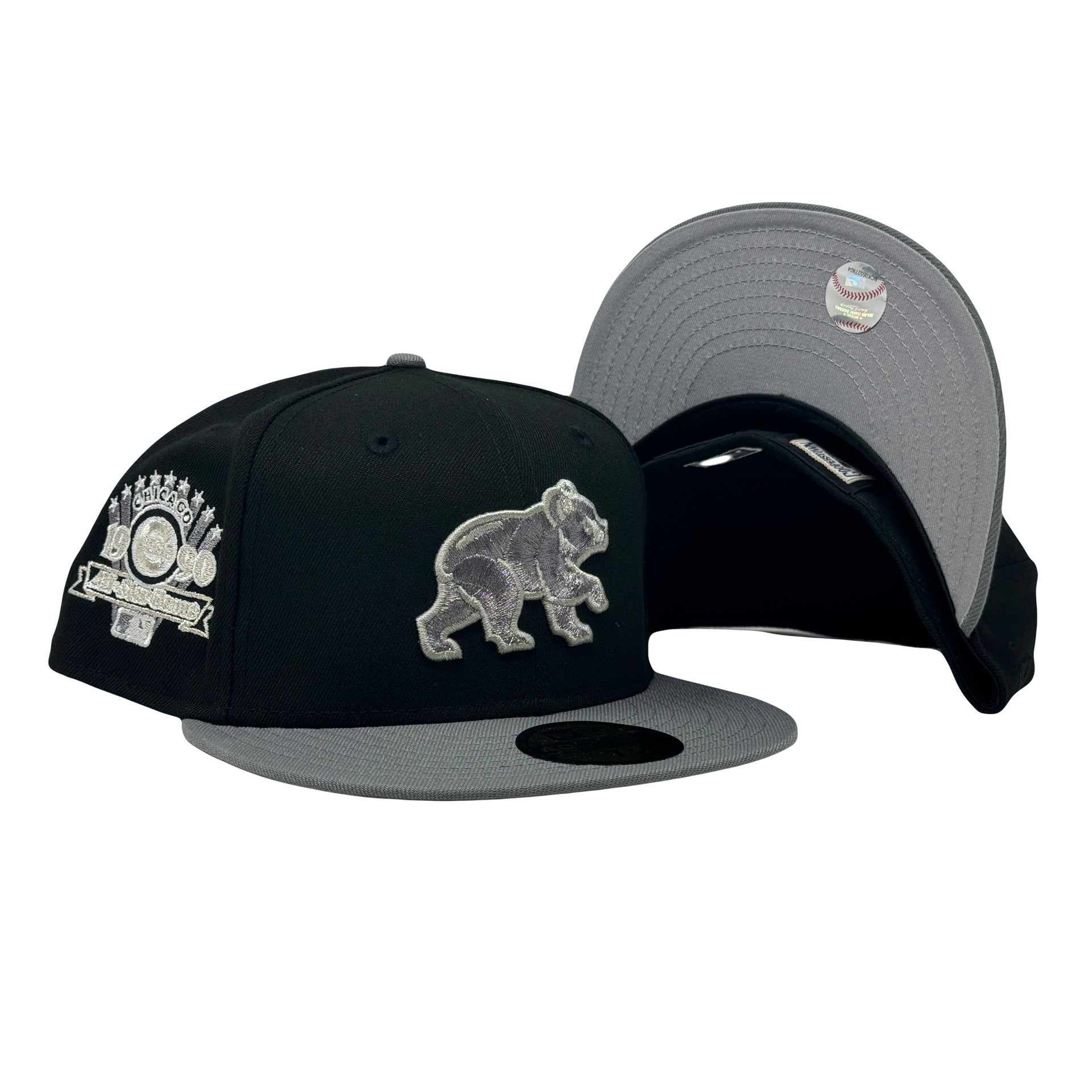 Chicago Cubs 1990 All Star Game Black 59Fifty New Era Fitted Hat