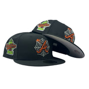 Atlanta Braves "Halloween Pack" Fitted Hats-Black