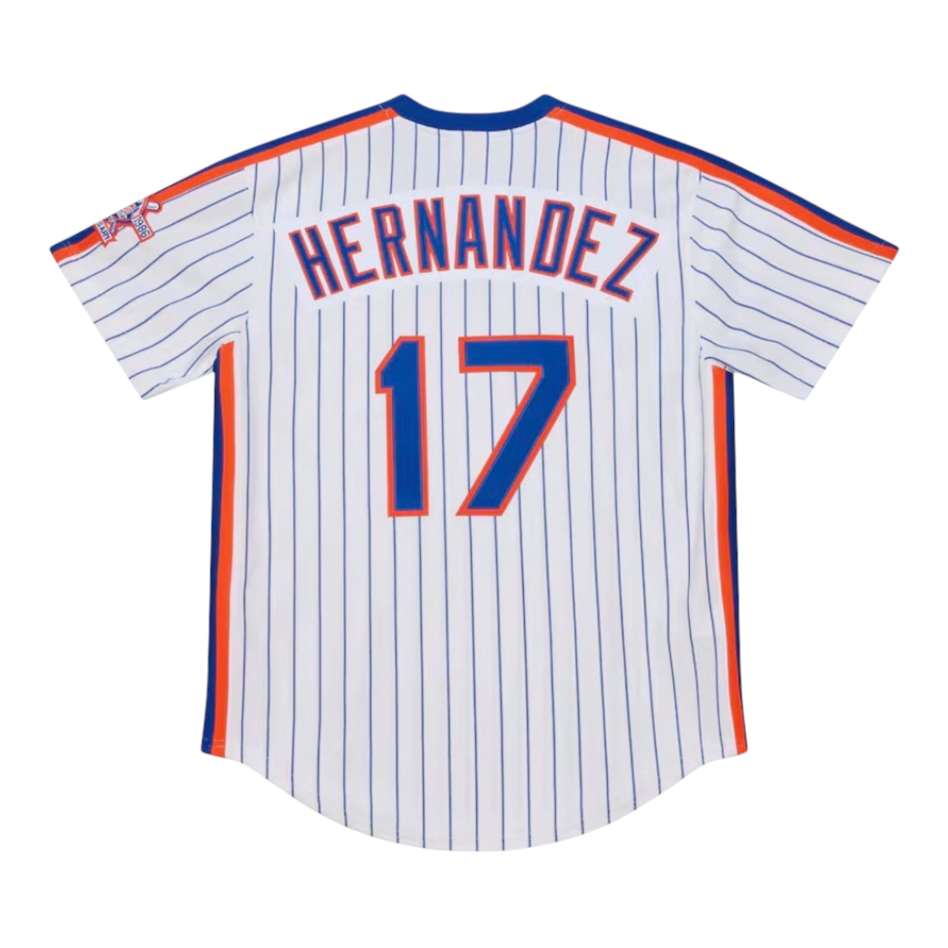 Keith Hernandez New York Mets 1986 White Authentic Jersey