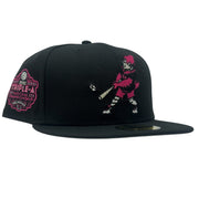 Memphis Red Birds Minor League New Era Fitted Hat-Black Lava