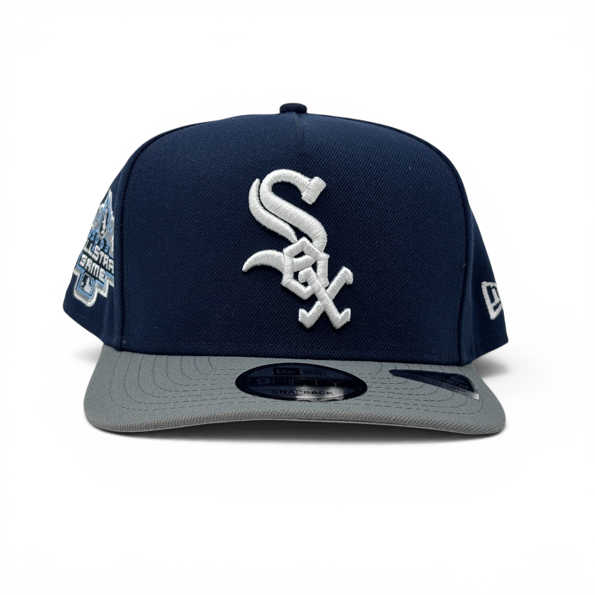 Chicago White Sox All Star Game 2003 9Fifty A-Frame Snapback Hats-Navy