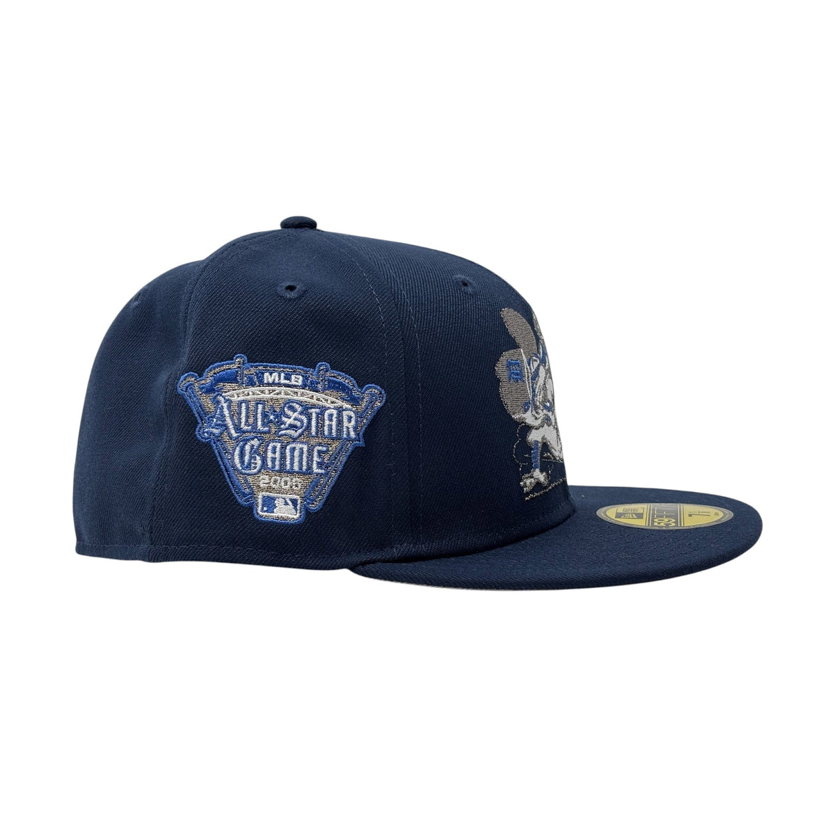Detroit Tigers 2005 All Star Game Sliding Kitty New Era Fitted Hat to Match Flint 13