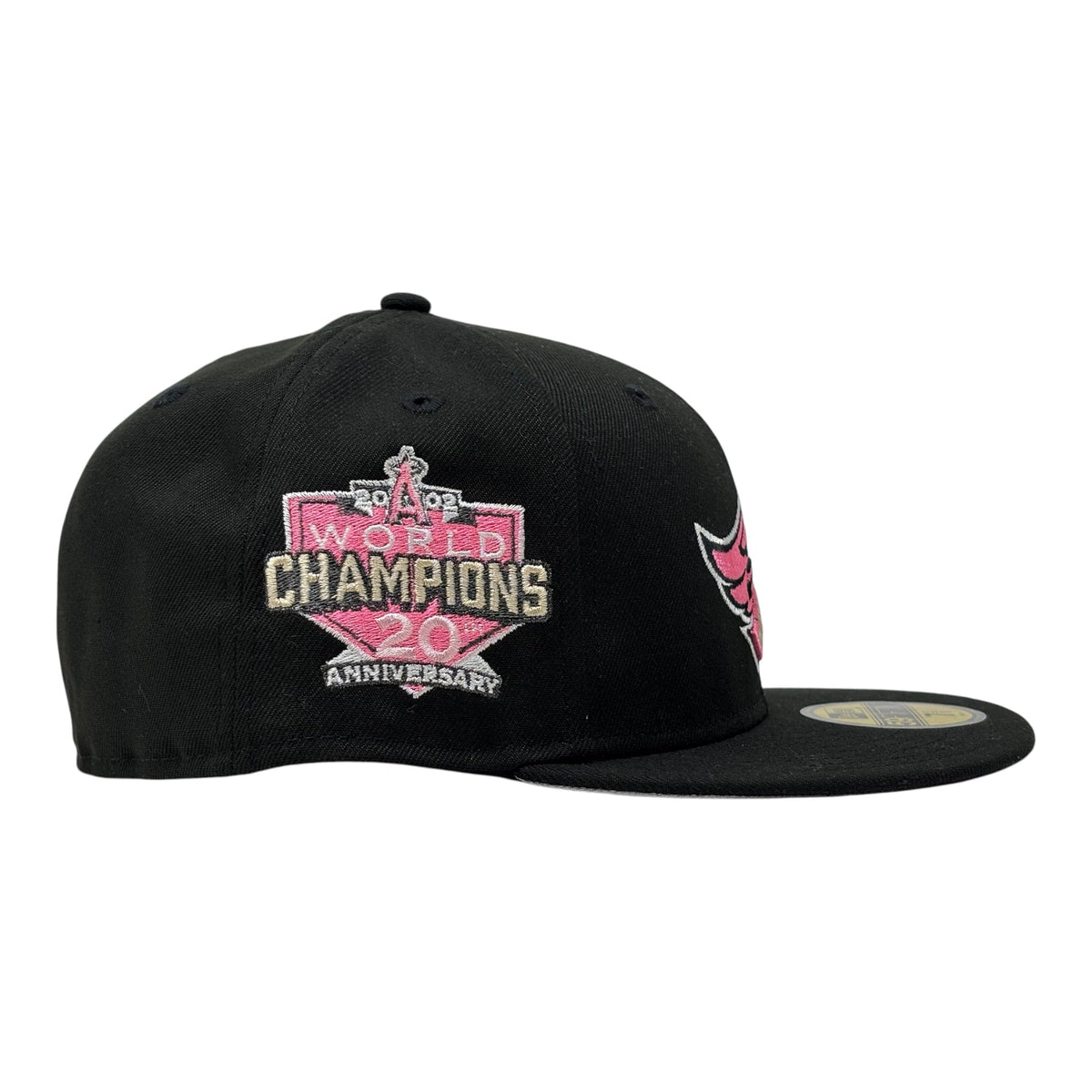 Los Angeles Angels 59Fifty New Era Fitted Hats-Black