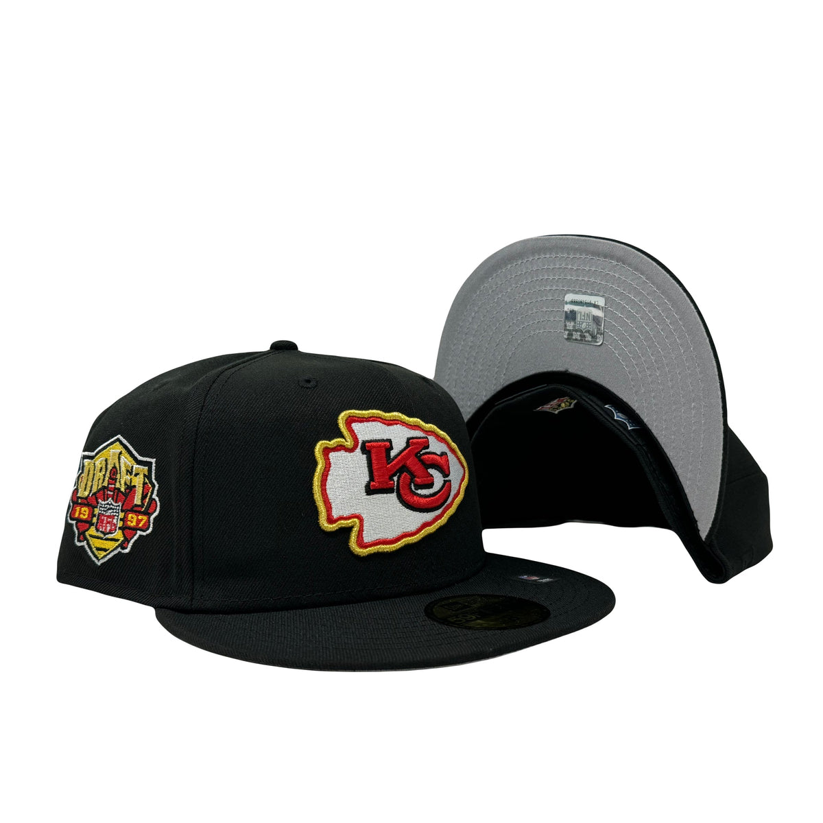 Kansas City Chiefs 1997 NFL Draft 5950 New Era Fitted Hat