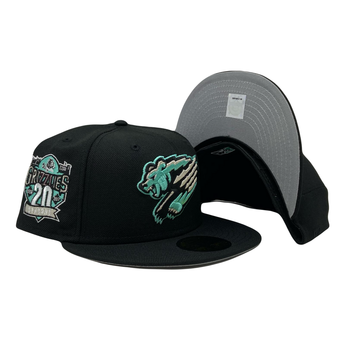 Grizzlies 20th Anniversary Hat Back