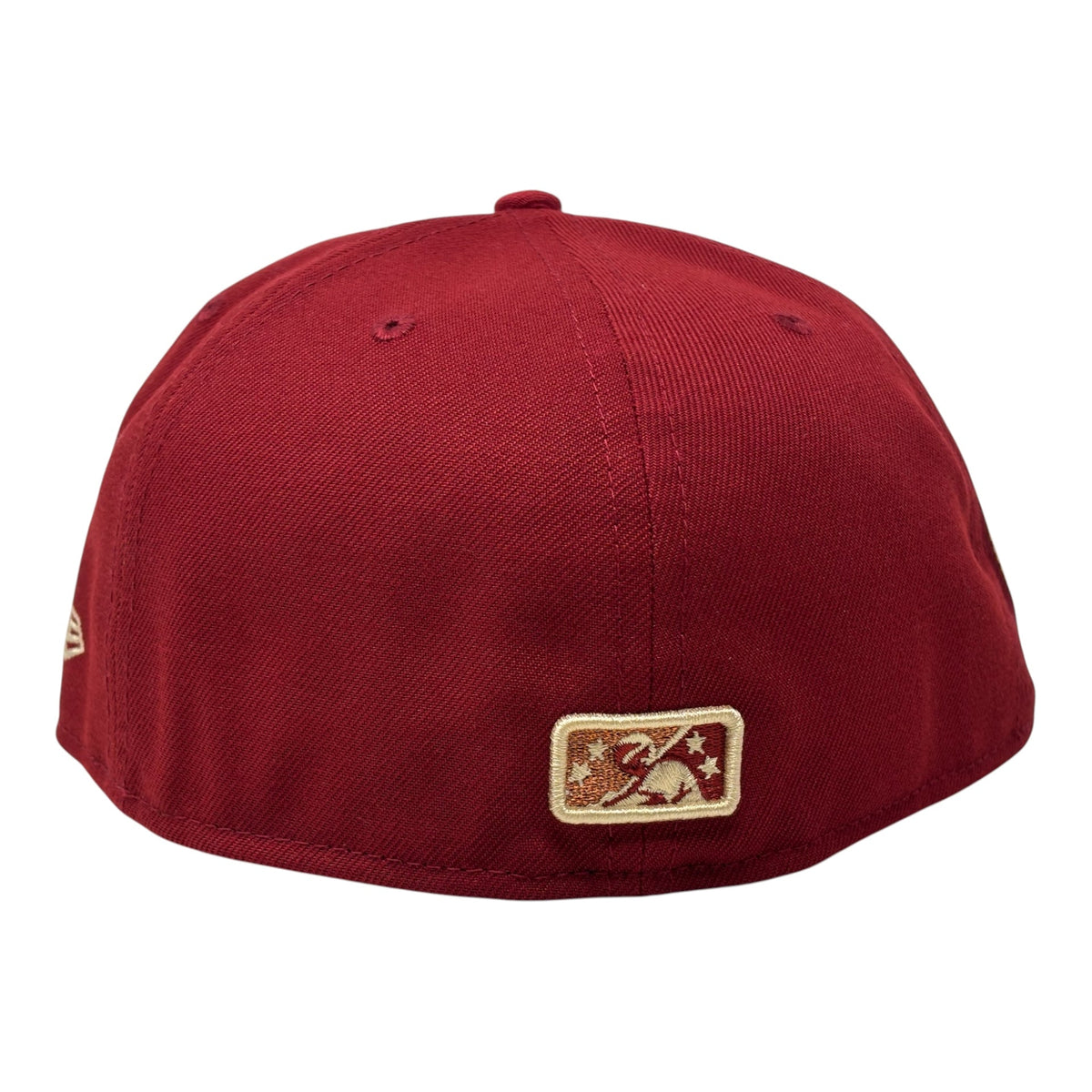 Kinston Indians Carolina League Minor League 59Fifty New Era Fitted Hat-Brick Red
